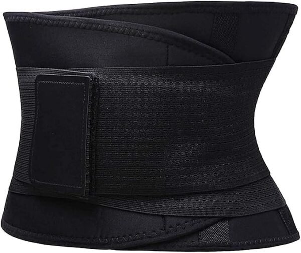 WALI SPORTS Waist Trainer Belt for Women - Waist Cincher Trimmer - Slimming Body Shaper Belt - Sport Girdle Belt (UP Graded)